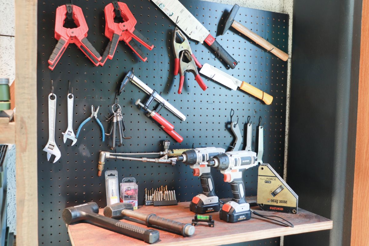 溶接教室の工具達２